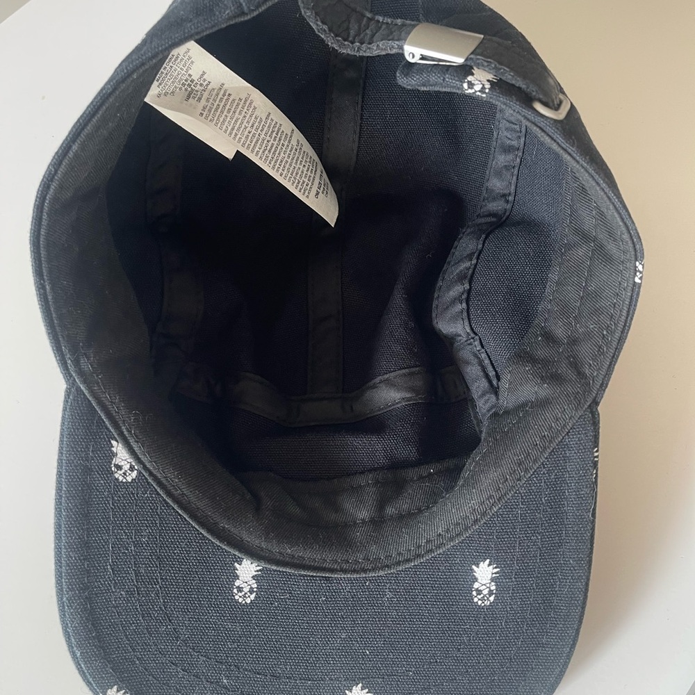Vans Black Pineapple 5-panel Baseball Cap - Picture 5 of 5